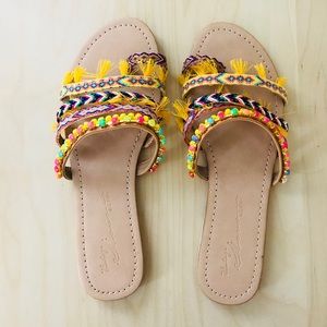 🆕 Fringe Summer Sandals 8.5